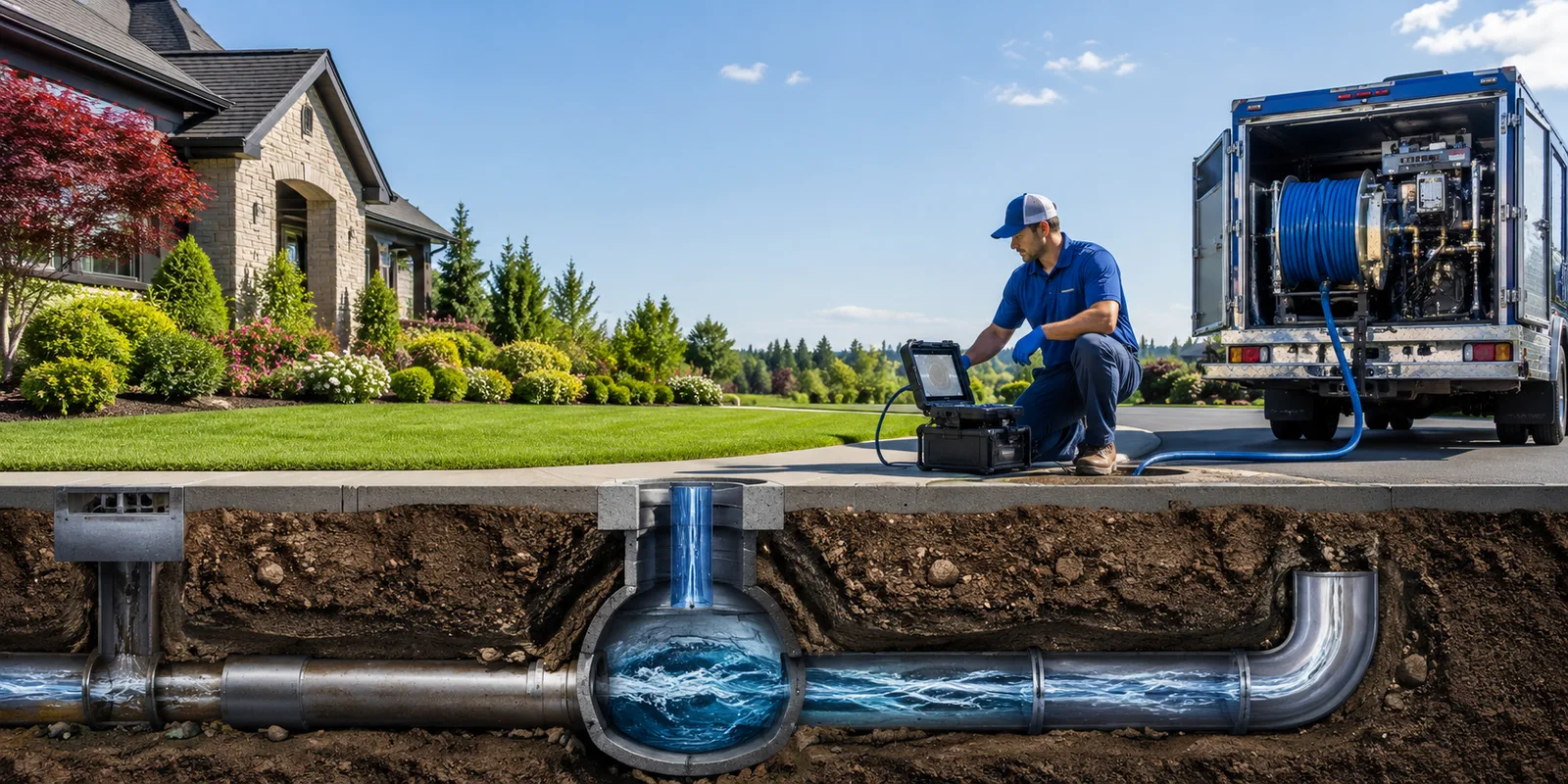 Drainage restoration information for University Center, MI